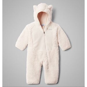 Columbia Foxy Newborn Infant Baby Sherpa Bunting Suit One Piece Onesie Footsie